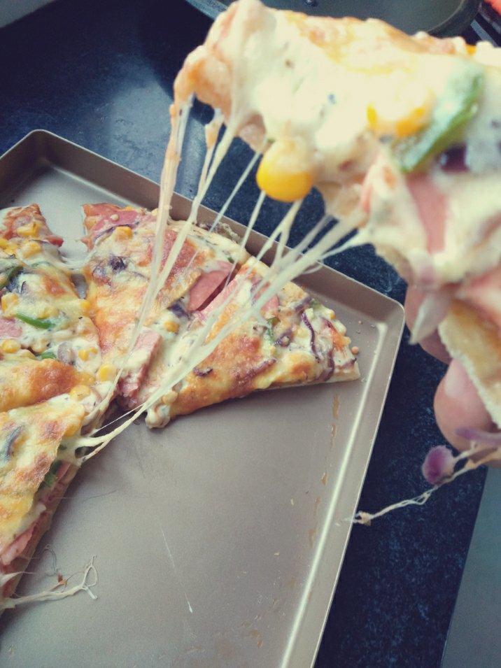 8寸纯手工什锦披萨