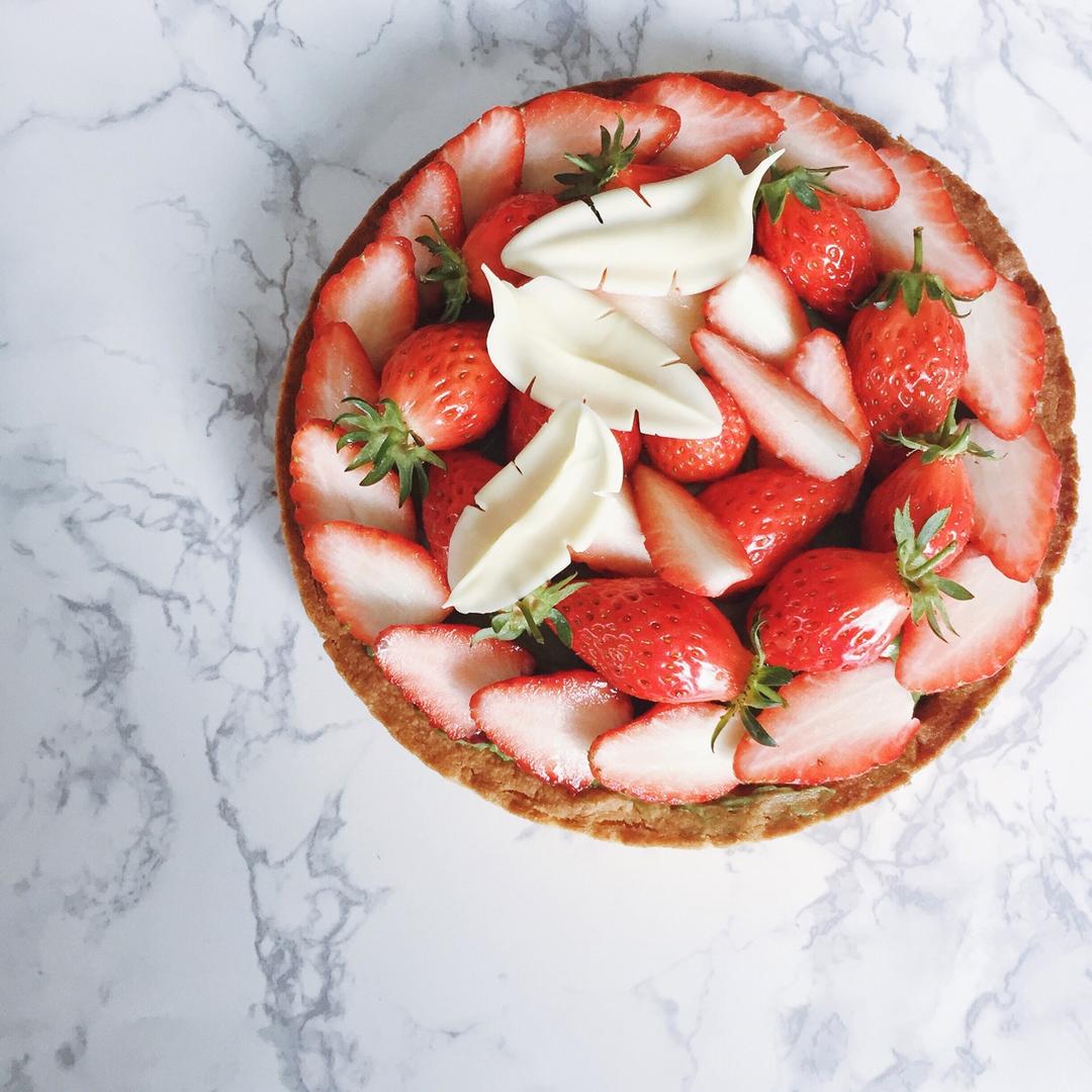 法式草莓塔 Tarte aux Fraises