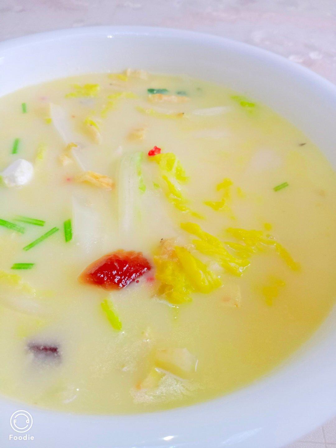 鲜掉眉毛的上汤娃娃菜