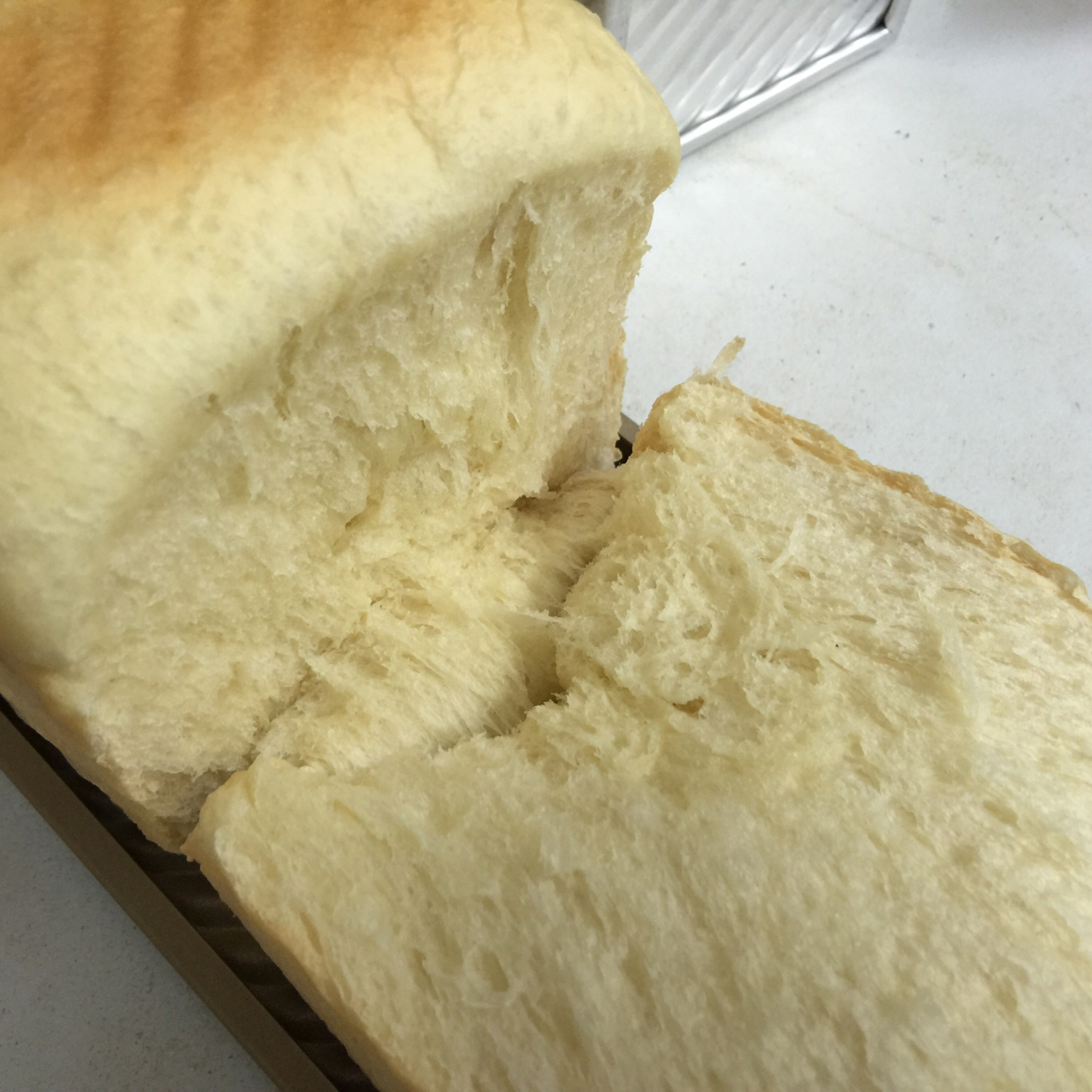 夺命软吐司(๑´ڡ`๑)超软拉丝极速方便的一次发酵吐司