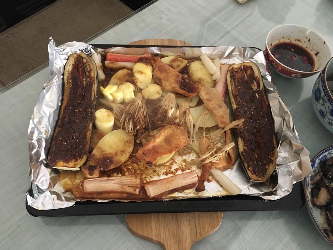 自制烤箱版烧烤，简单好吃过烧烤摊