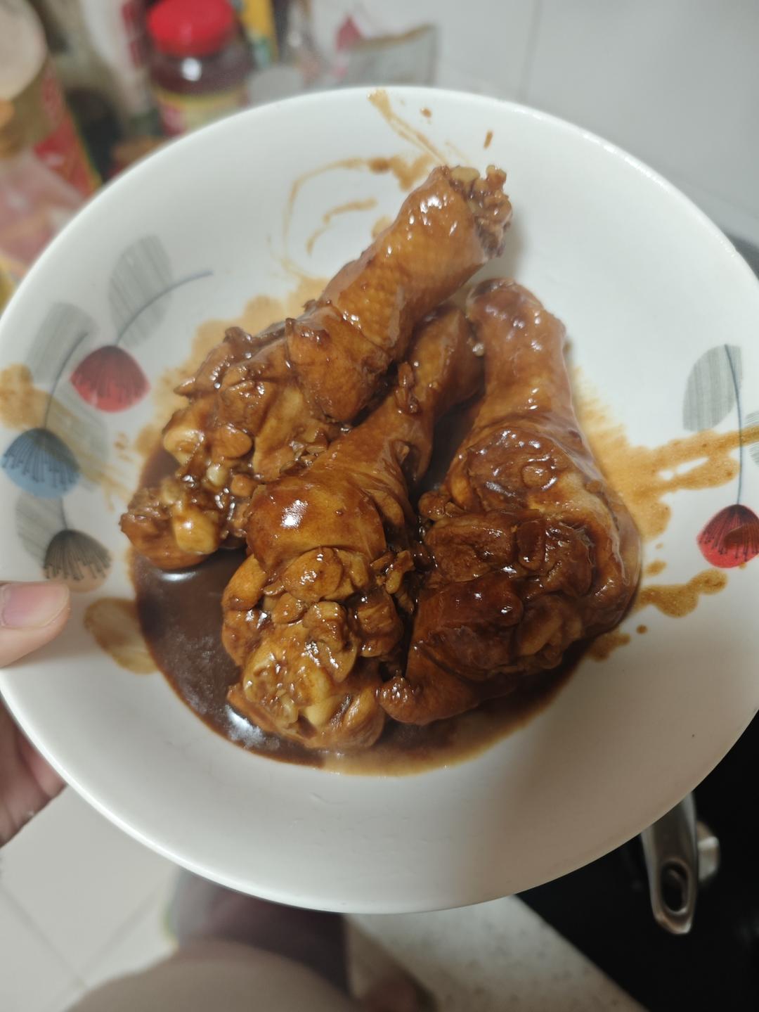 🔥好吃到飙泪的秘汁多汁蒜香鸡腿，鲜嫩到流口水。