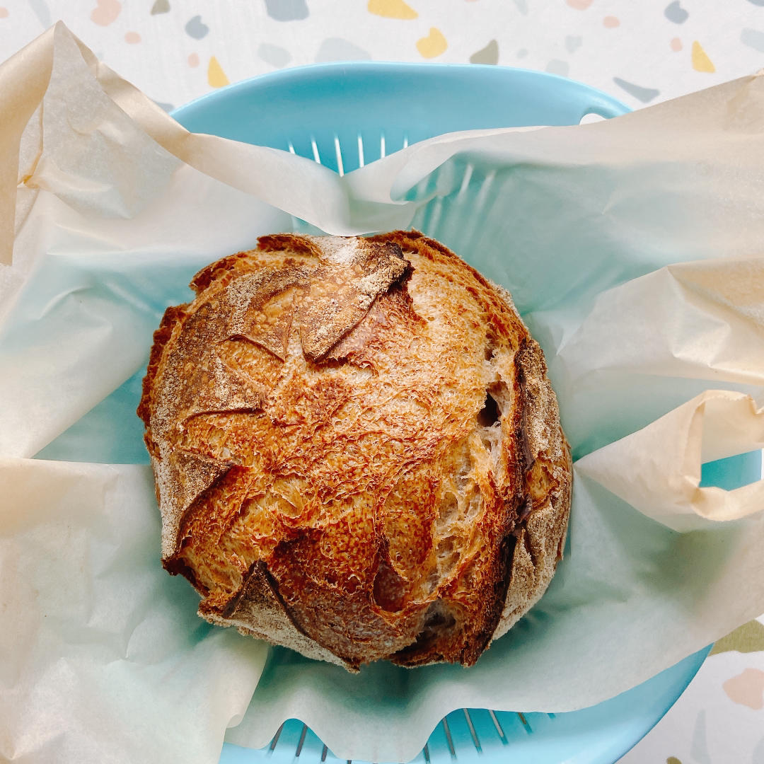 天然酵种欧包之练习