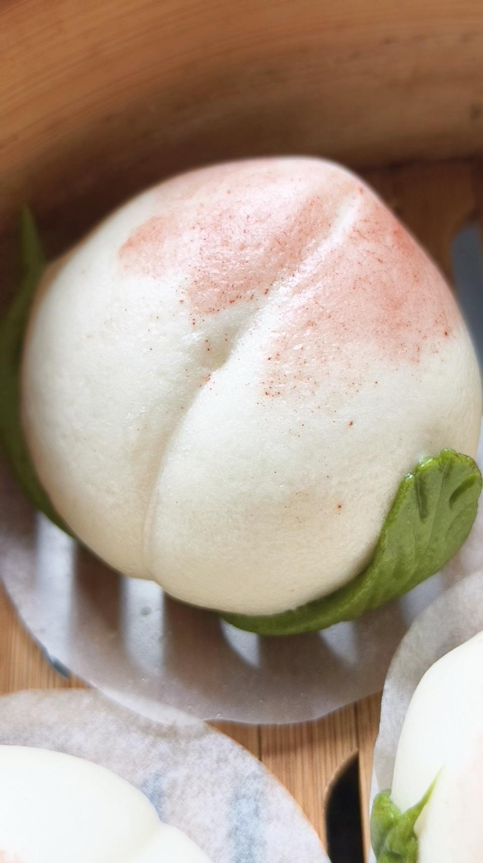 【寿桃包】中国人最传统的生日蛋糕，好惊艳！