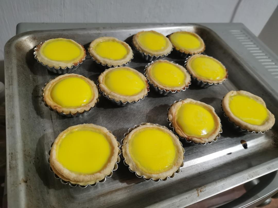 传统广式酥皮蛋挞
