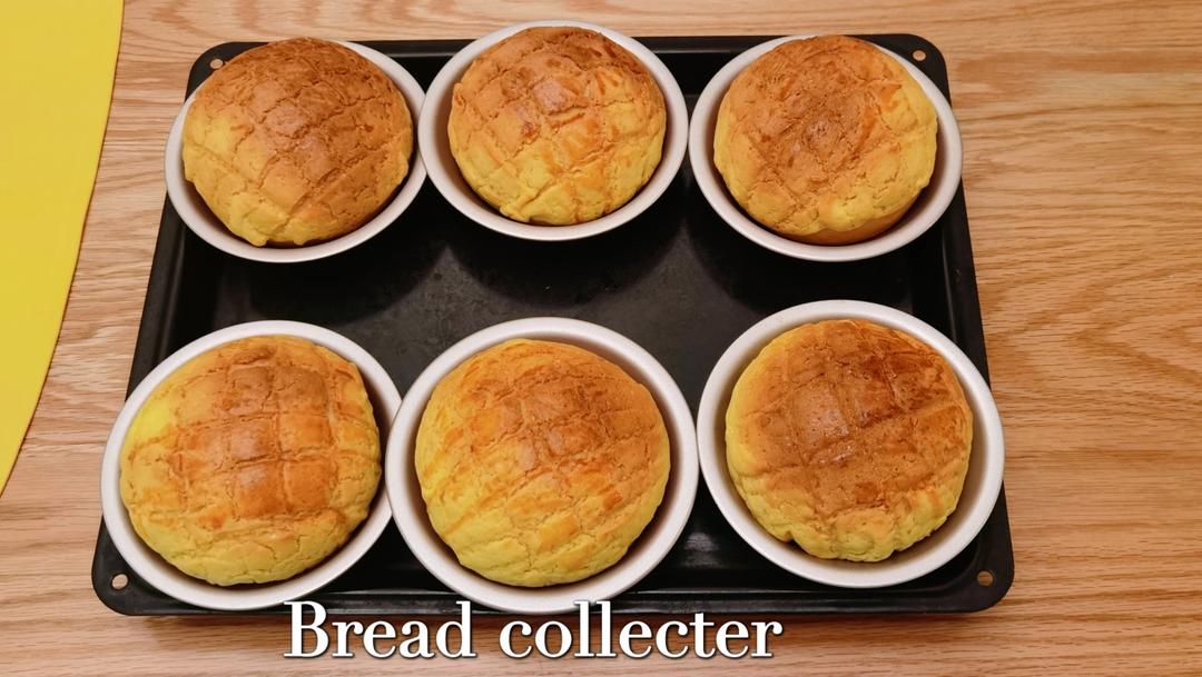 菠萝包-拒绝店里那些甜到吃不出香味的菠萝包