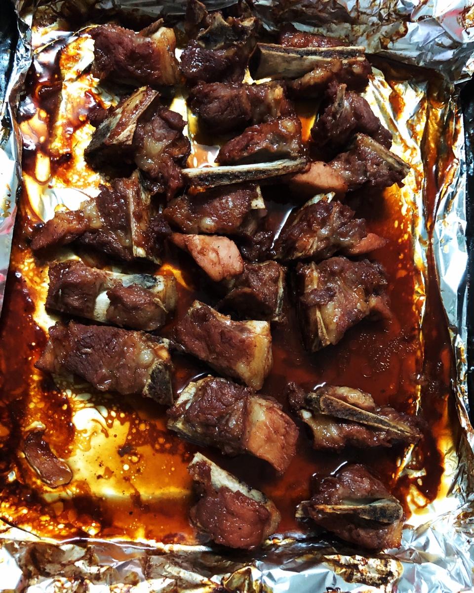 蒜香烤排骨（烤箱版）