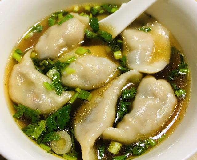 原味虾油杏鲍菇水饺的做法