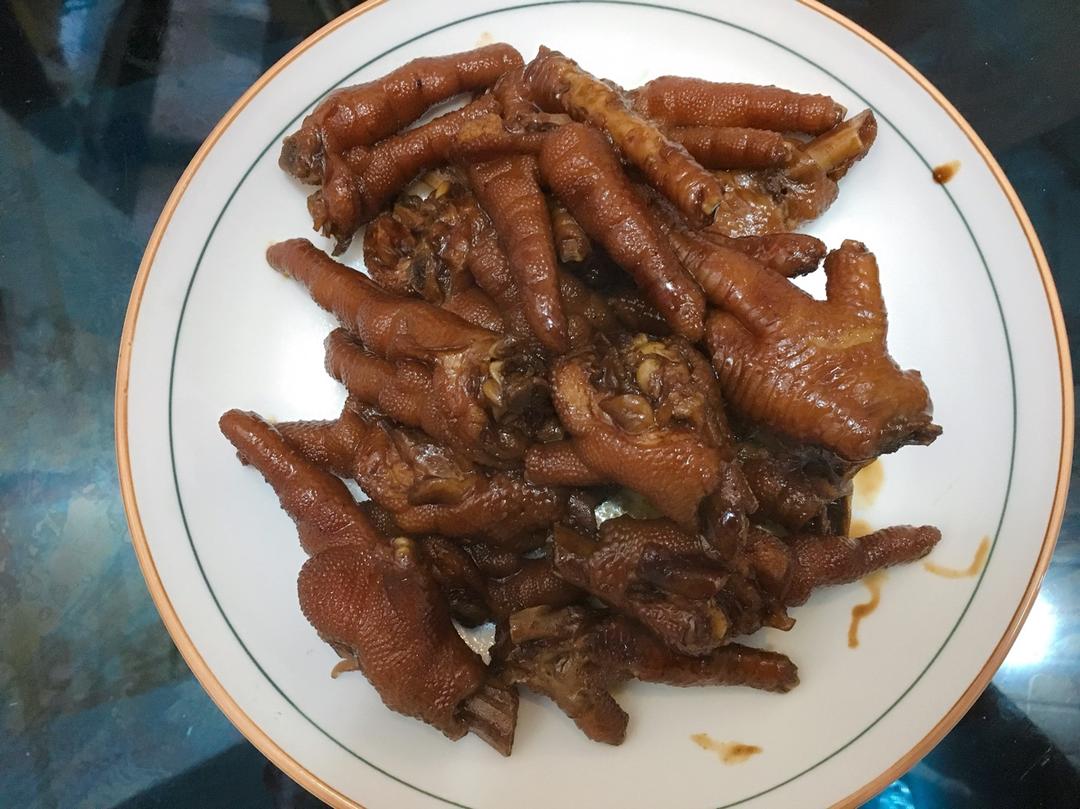 秘制红烧鸡爪