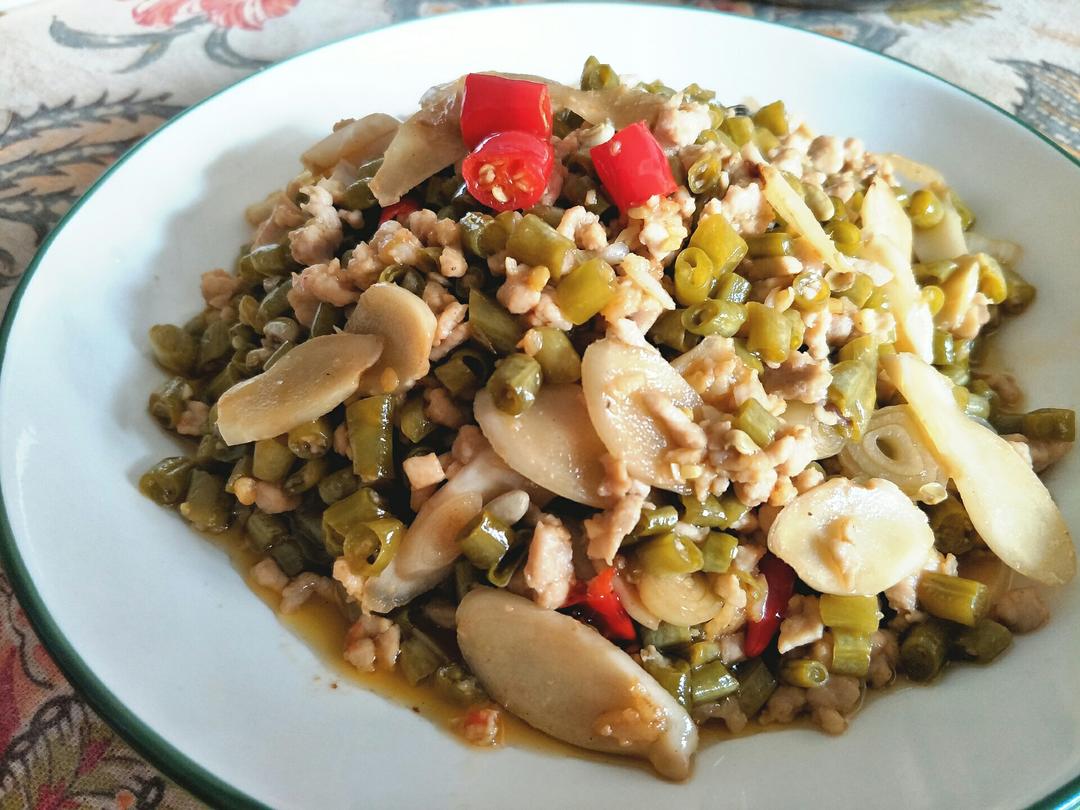 特别版《肉末豇豆》