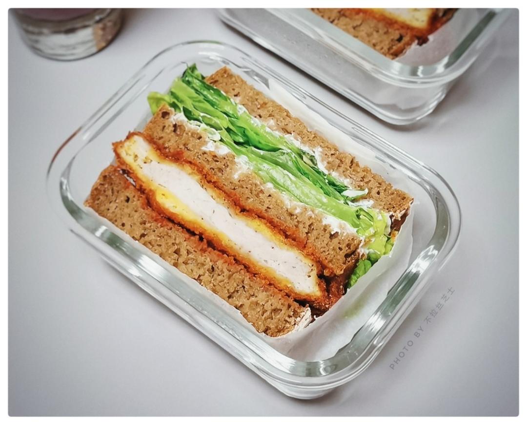 厚炸猪排三明治