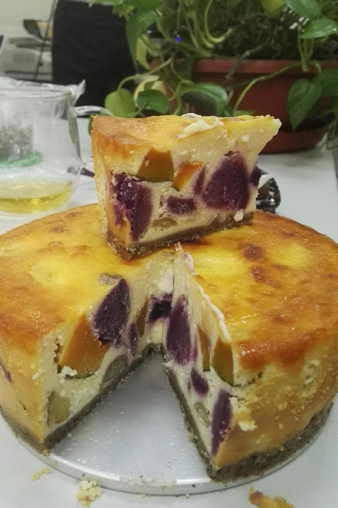 红薯板栗奶酪蛋糕—秋冬天的大满足