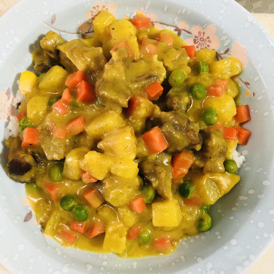 咖喱牛肉土豆