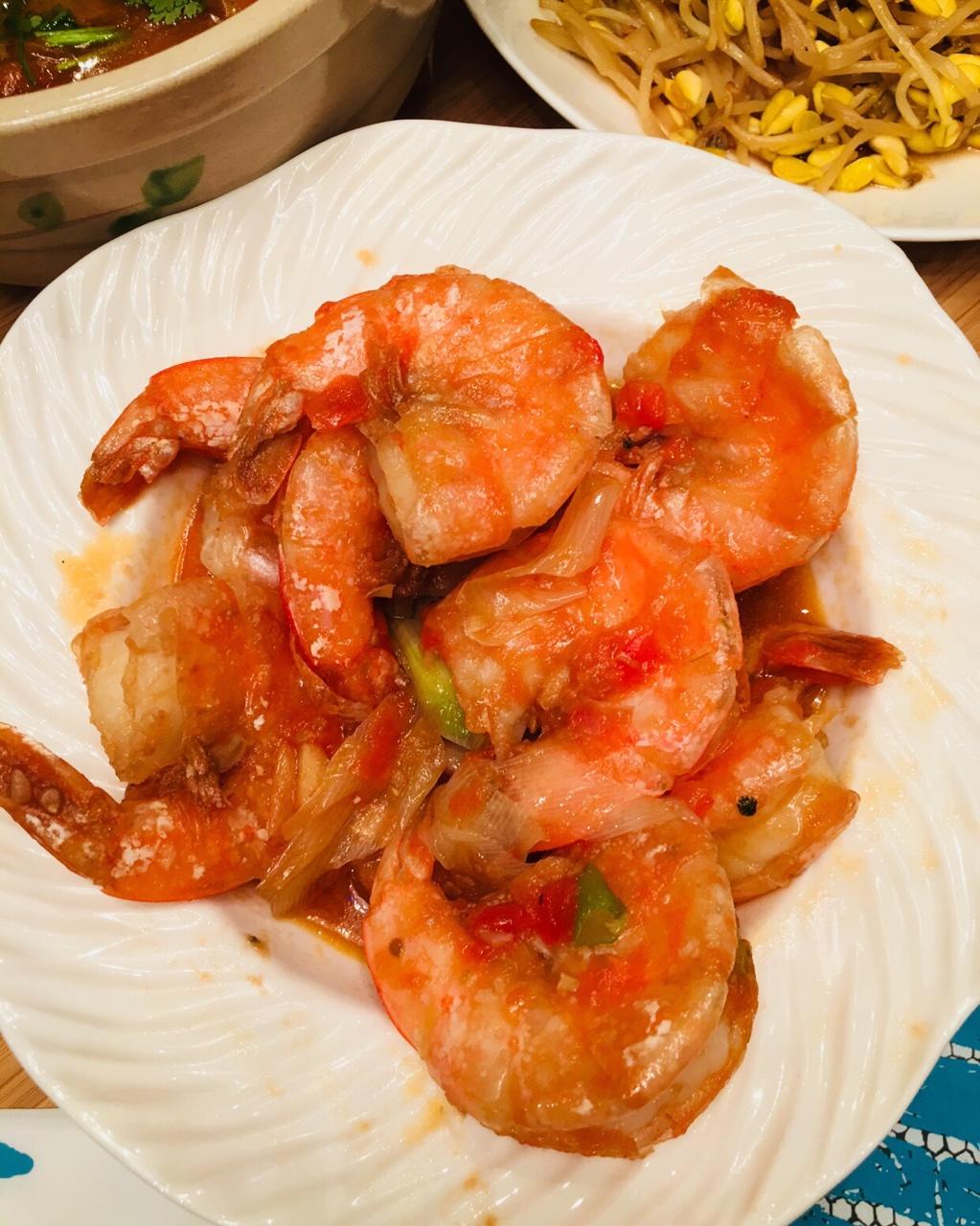 油焖大虾