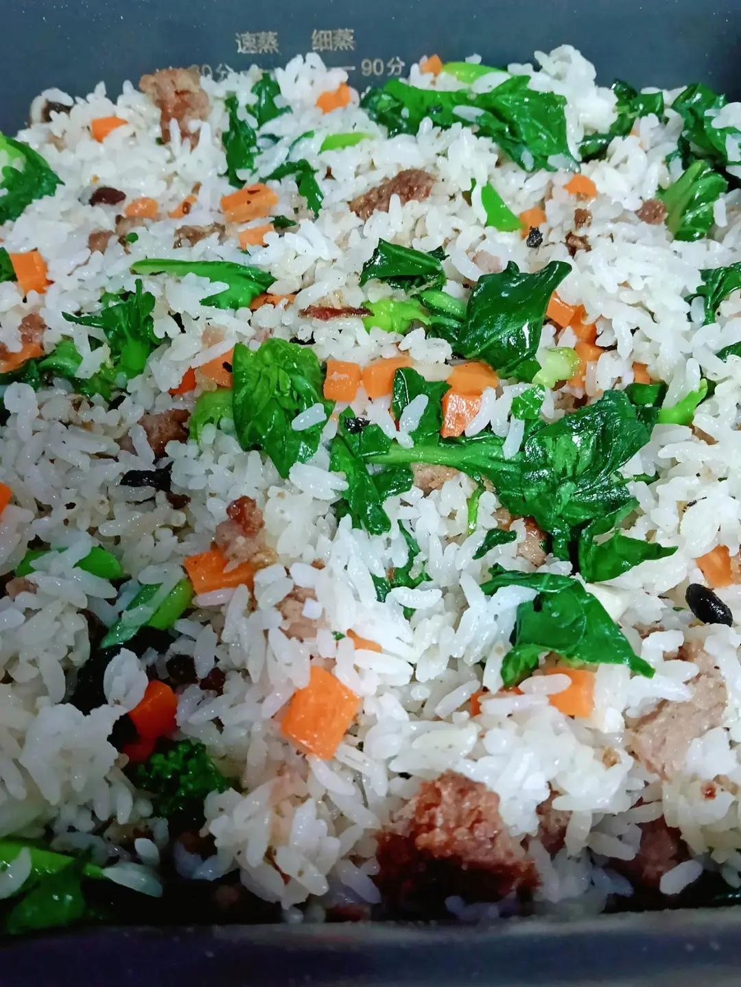 炒米饭蛋炒饭二十分钟快手家常