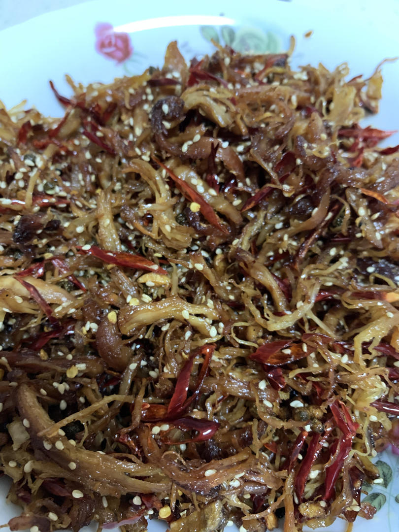 鸡胸肉的别样吃法-麻辣鸡丝