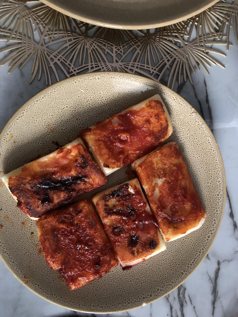 小时候的味道 脆皮煎年糕