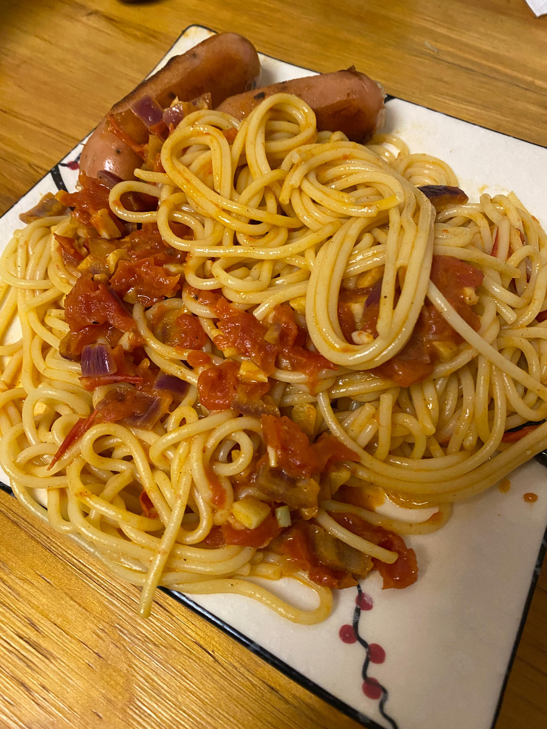 番茄肉酱意面
