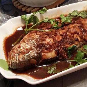 胶东酱焖黄花鱼的做法 步骤6