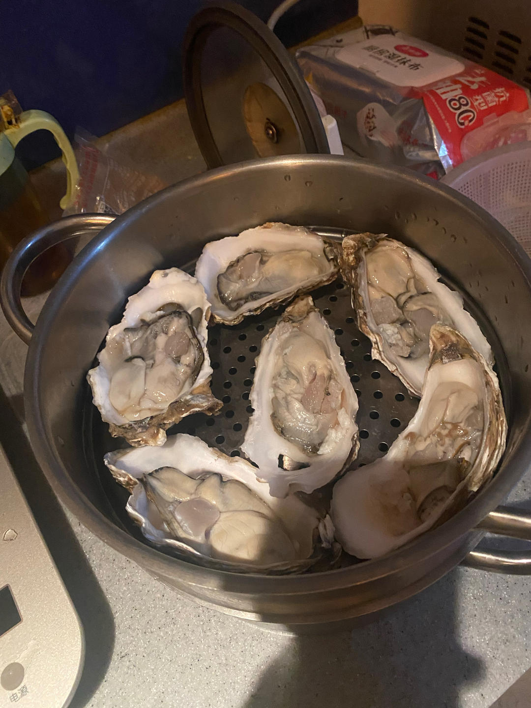 超简单～蒸蒜蓉生蚝