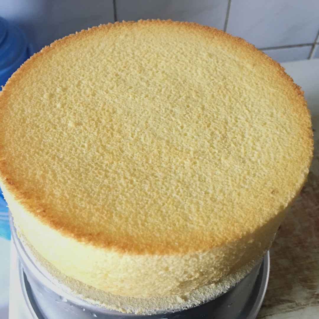 6寸原味戚风蛋糕
