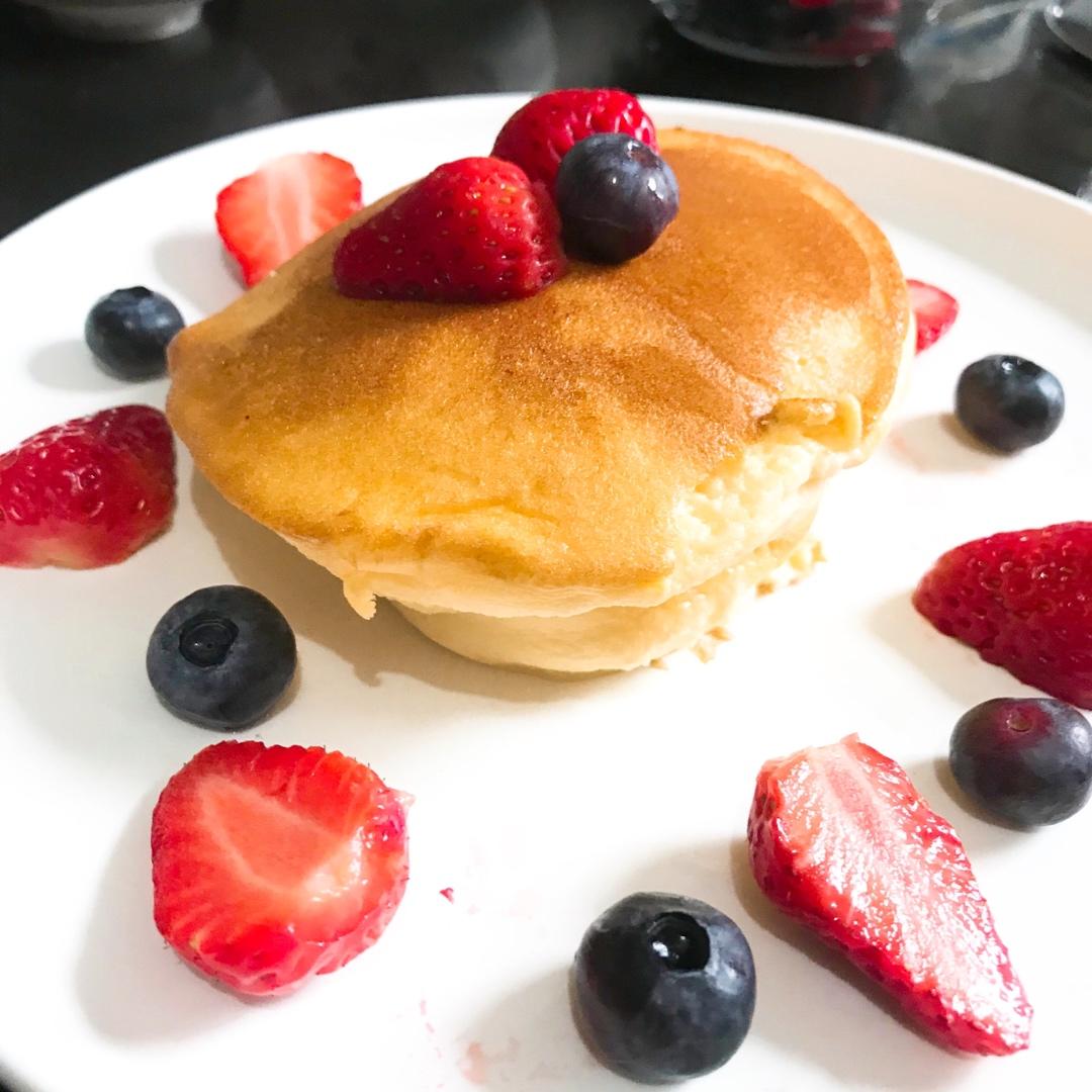 xxxxslay做的duangduang的无油舒芙蕾松饼