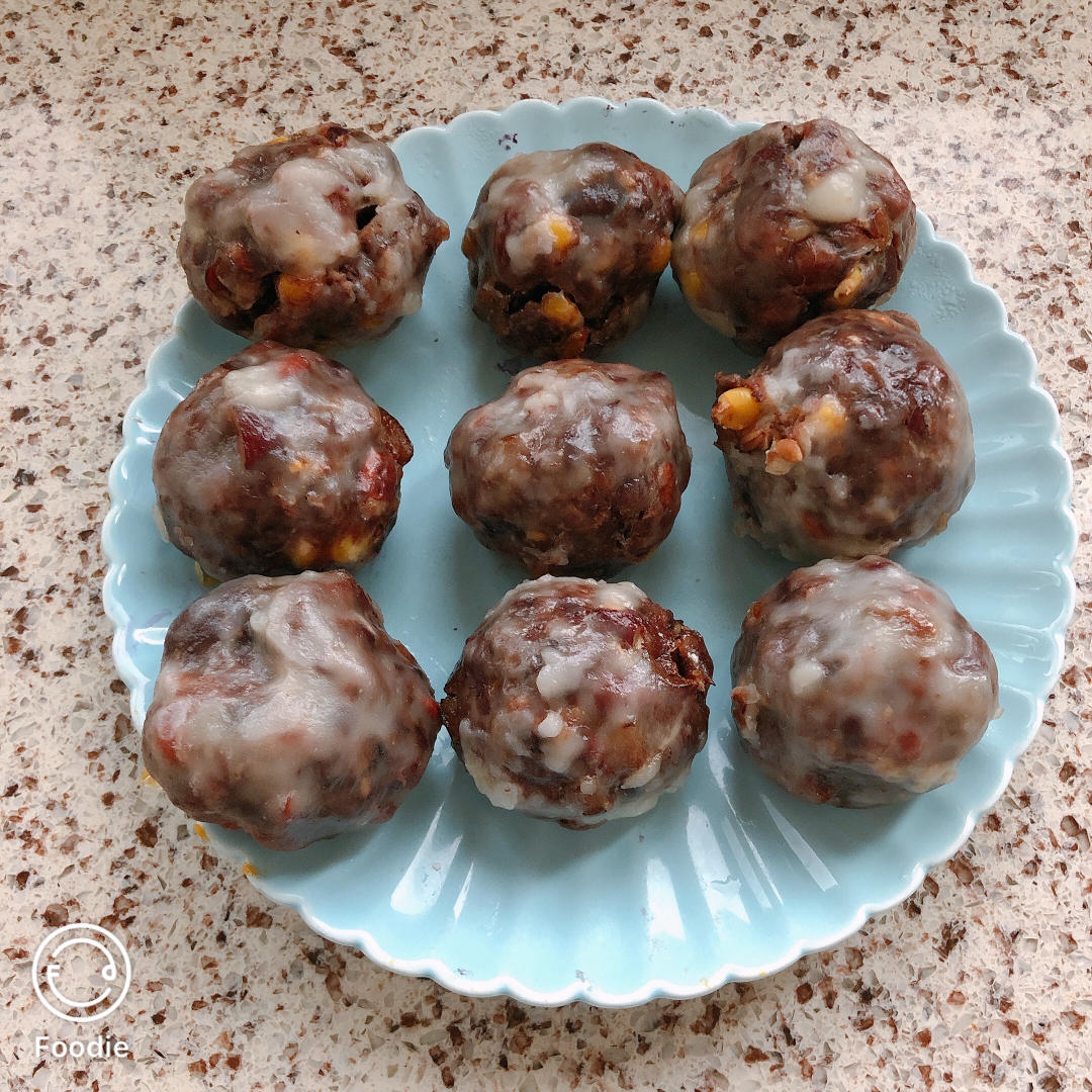 卖到80块的【八宝粘豆包】，在家做仅8块！软糯香甜倍儿好吃！