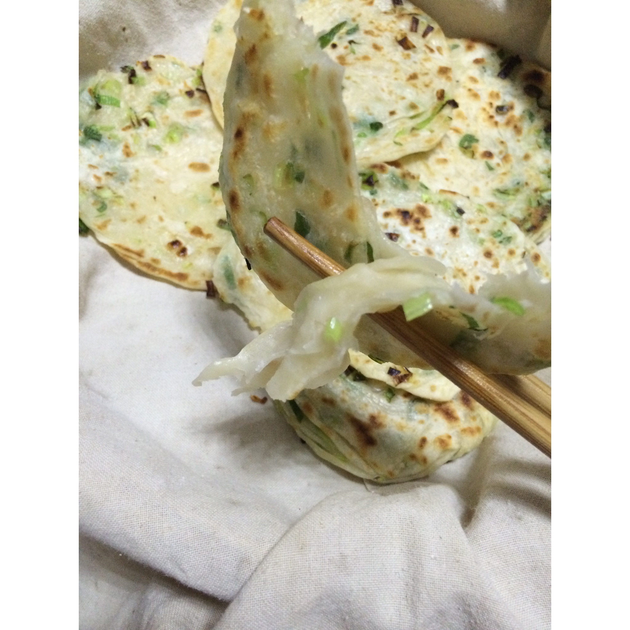 家常葱油饼