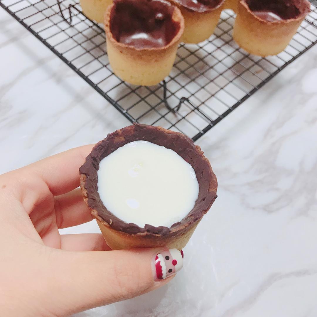 可以吃的杯子--曲奇牛奶杯！