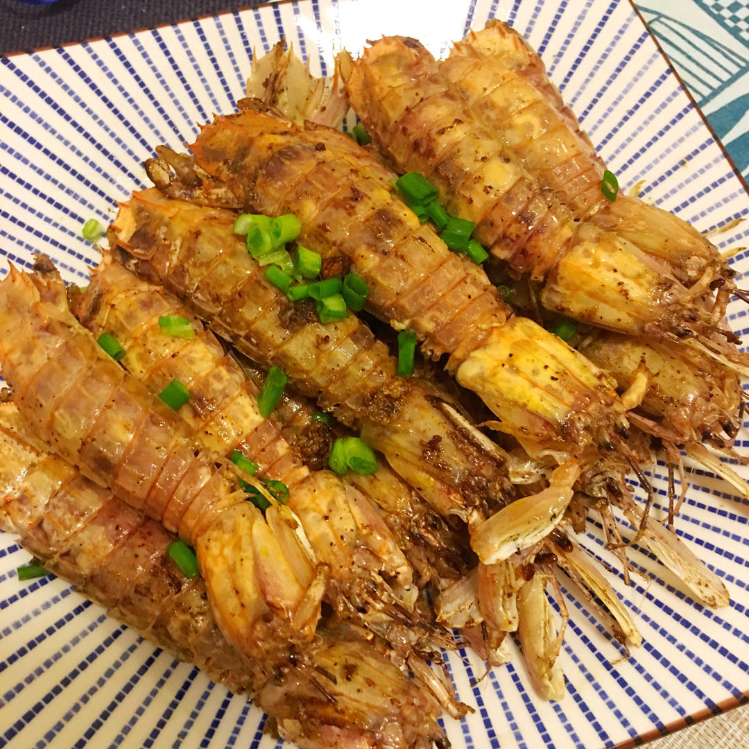 椒盐皮皮虾