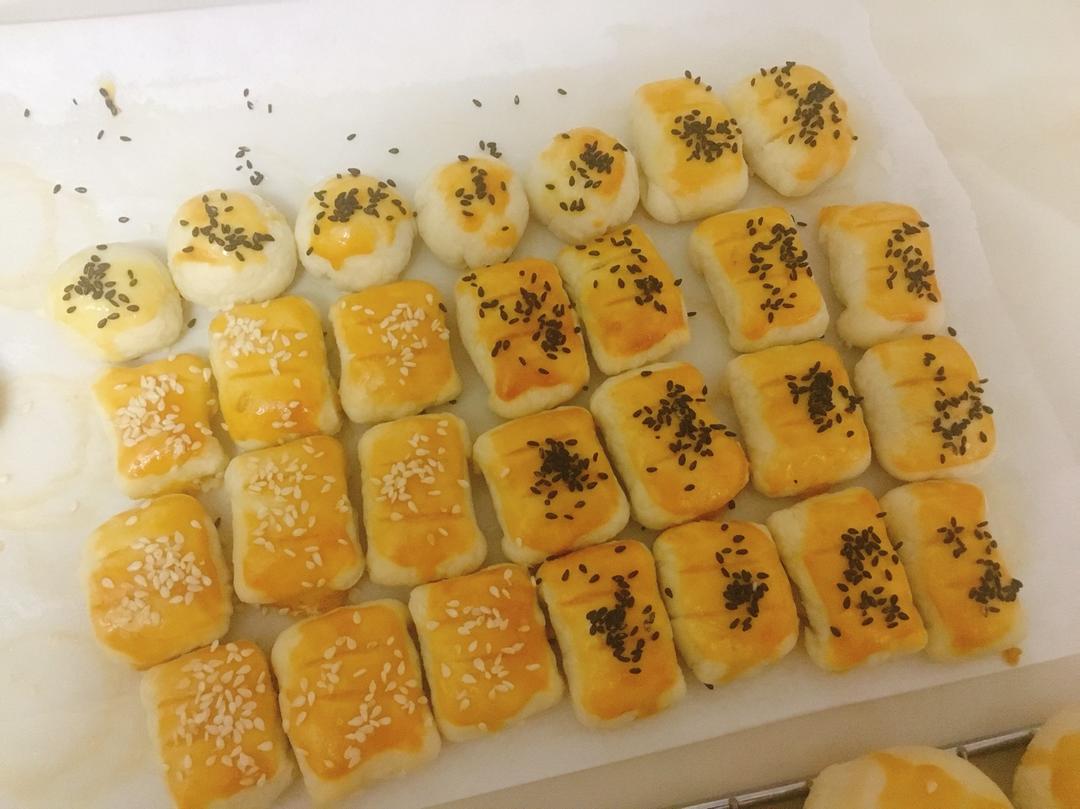 芝麻椒盐牛舌饼（北京小吃）