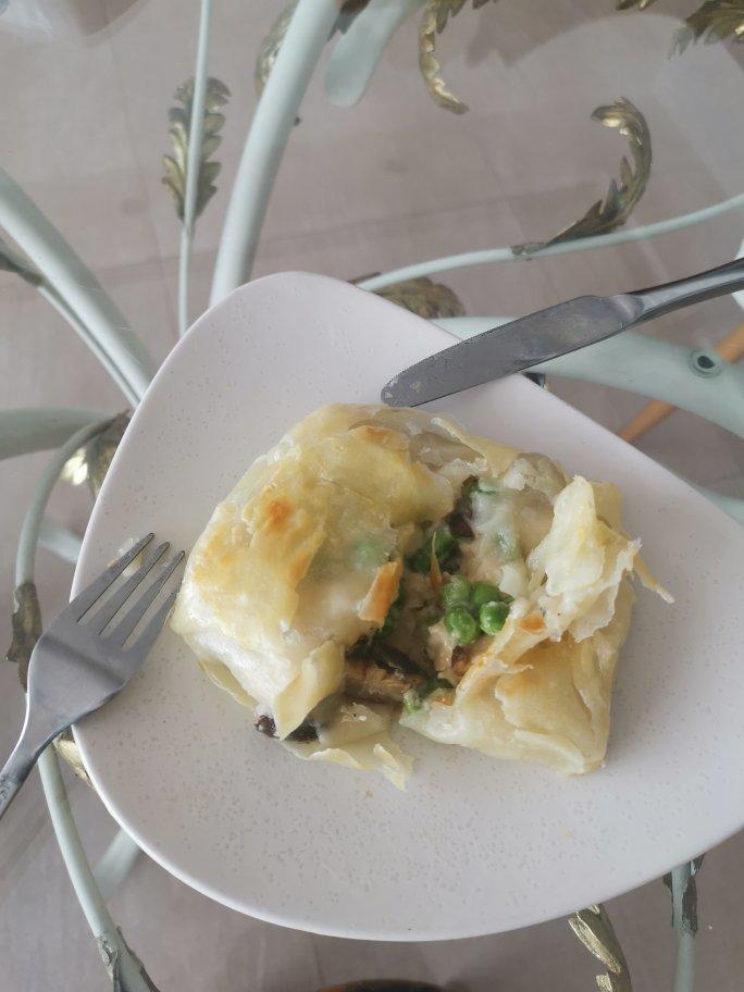 花式蘑菇鸡肉派（健康版面皮）