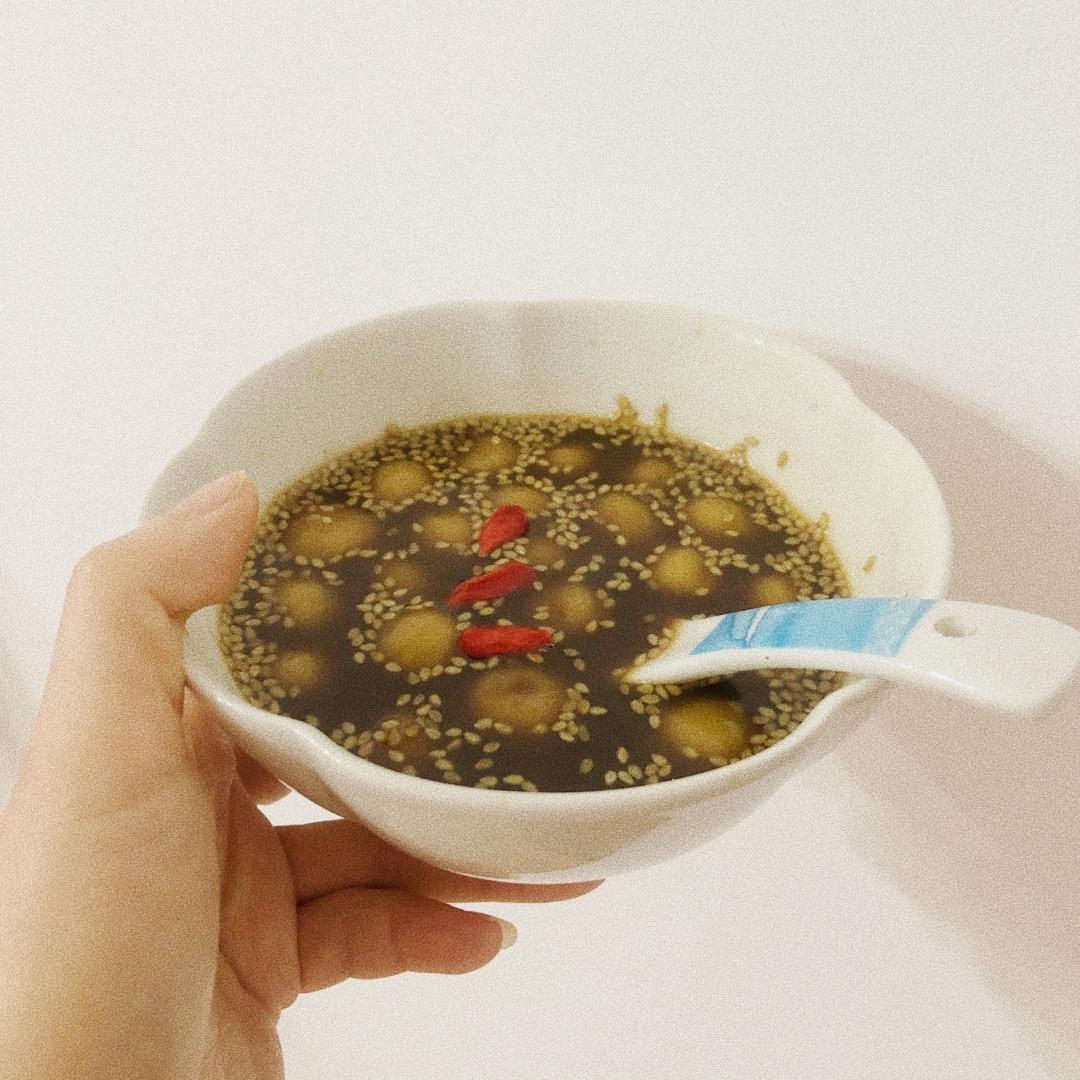 红糖糯米小圆子