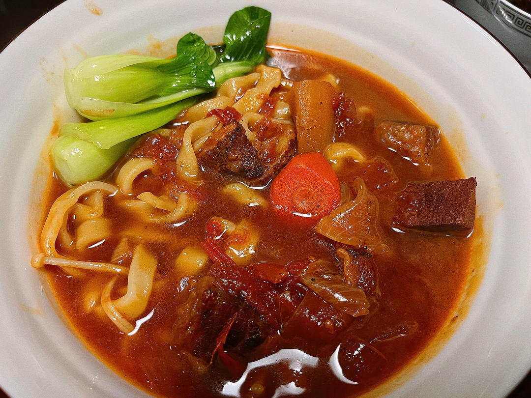 番茄土豆炖牛腩