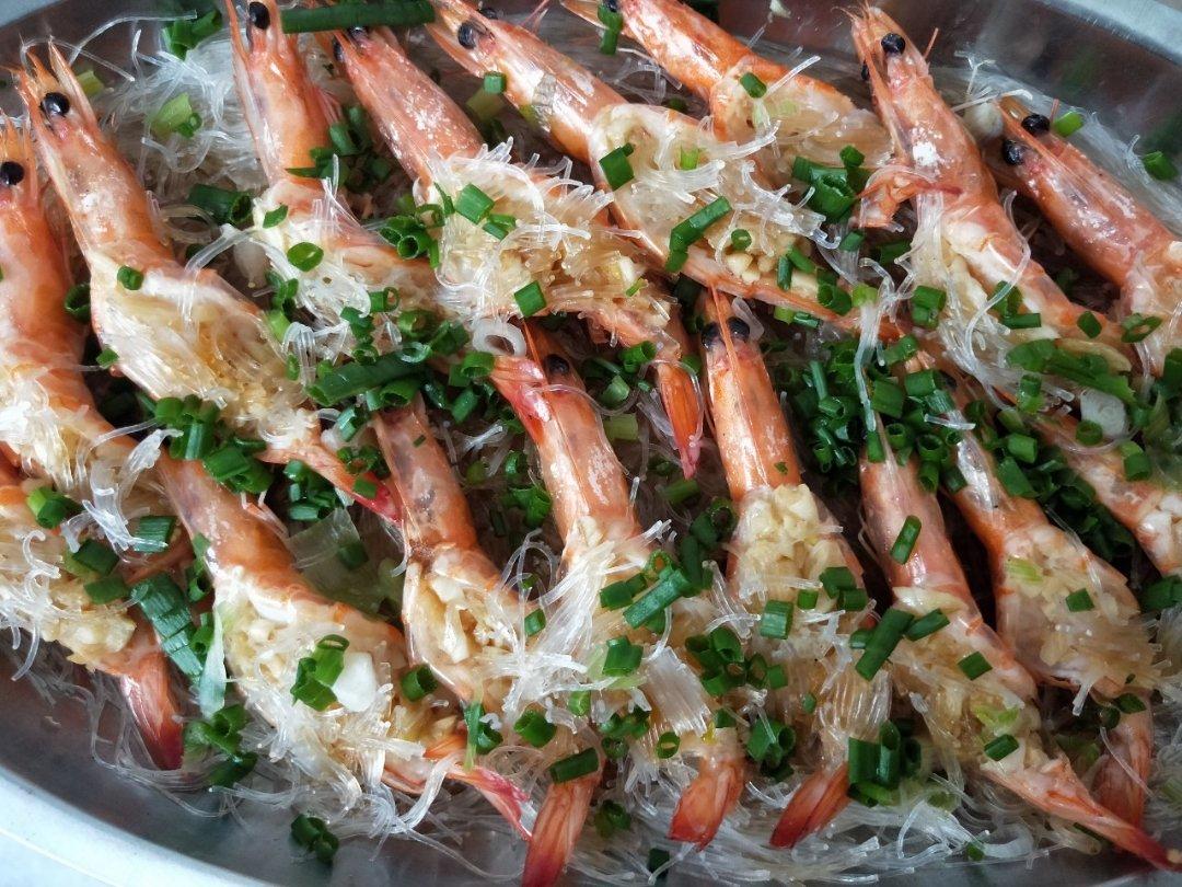 蒜蓉粉丝蒸虾
