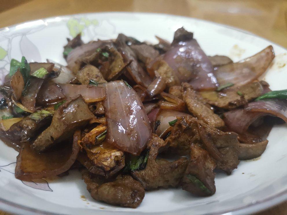 嫩炒猪肝