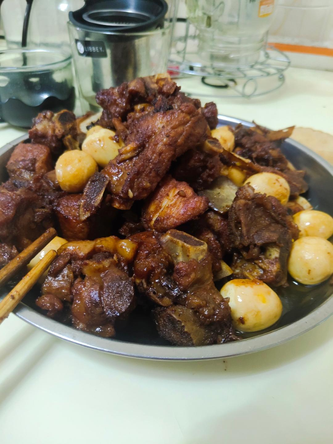 糖醋排骨（试验多次的最佳口感）