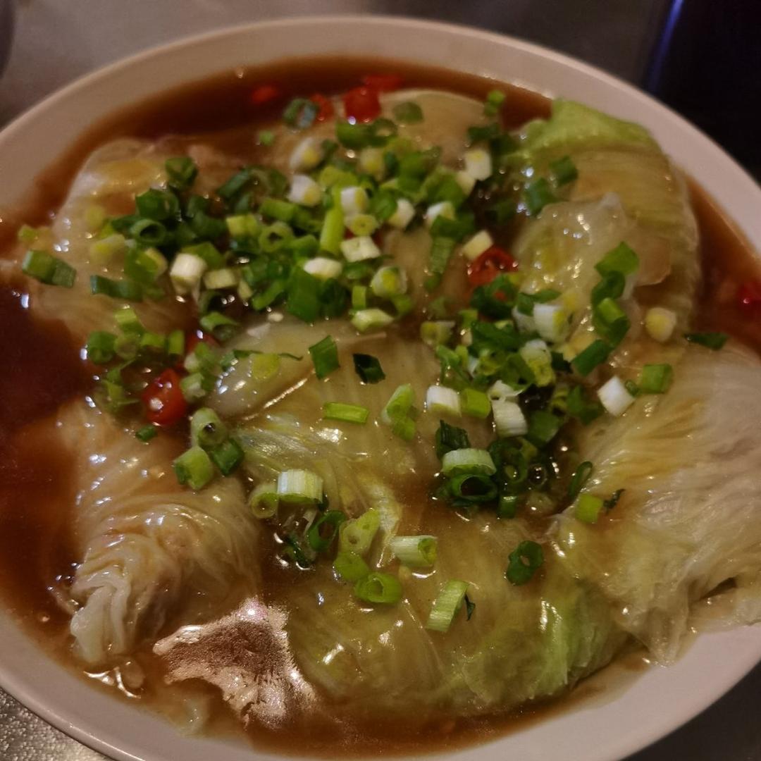 方便好吃的娃娃菜包肉