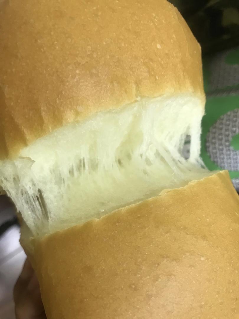 椰子油软白吐司100%拉丝