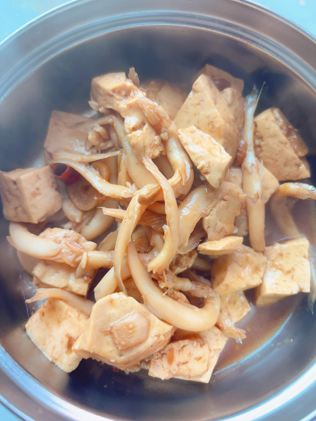 银鱼炖豆腐