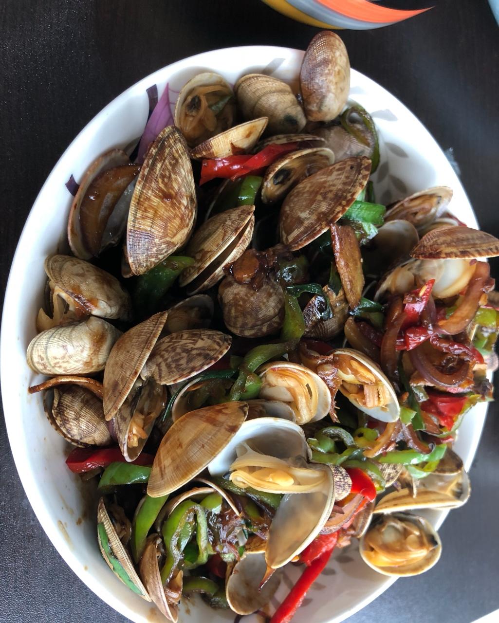 爆炒花蛤