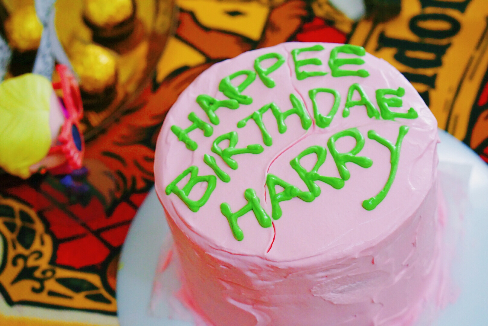 哈利波特生日蛋糕的做法