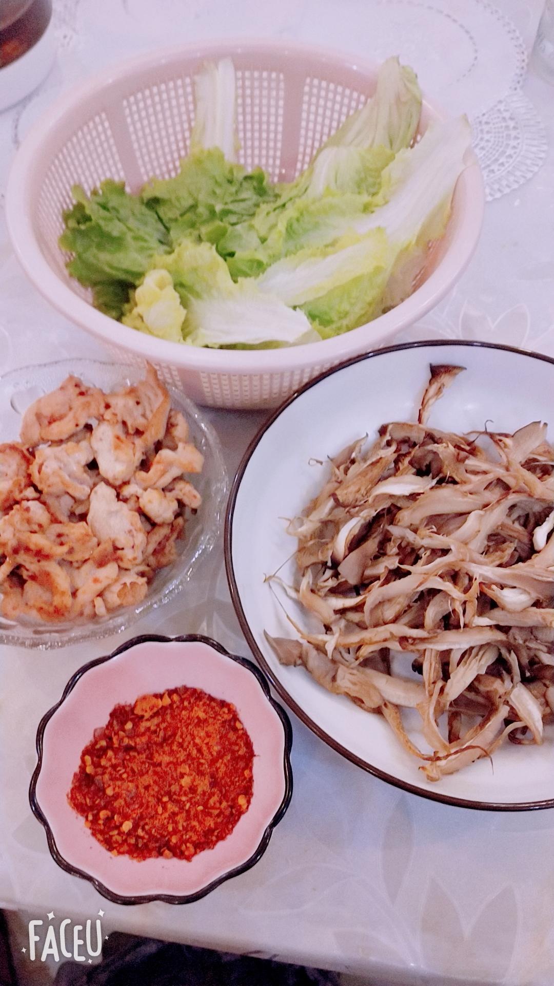 低热量烤平菇的做法
