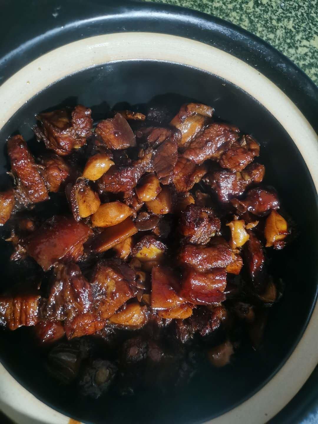 过年硬菜【鲍鱼红烧肉】