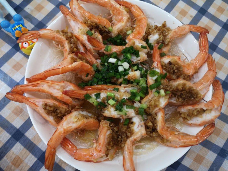 蒜蓉粉丝蒸虾