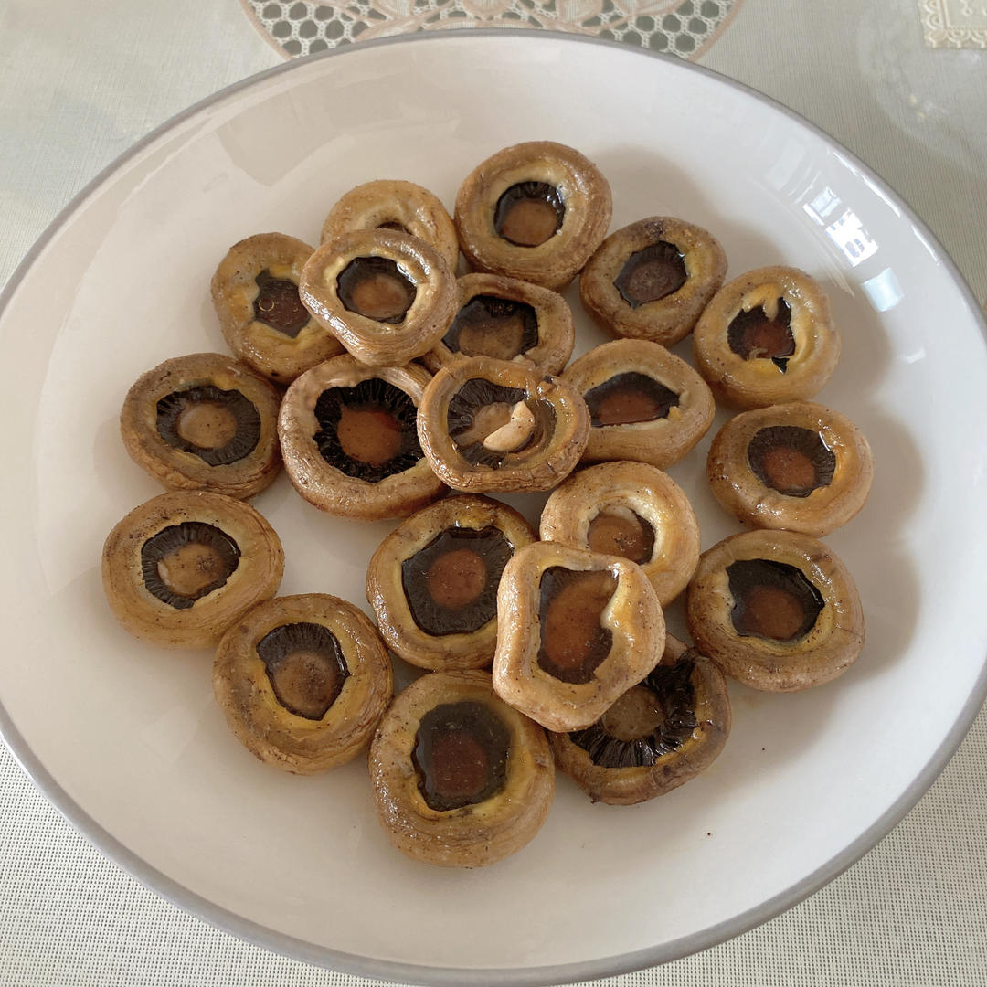 香煎口蘑  鲜的扭起来