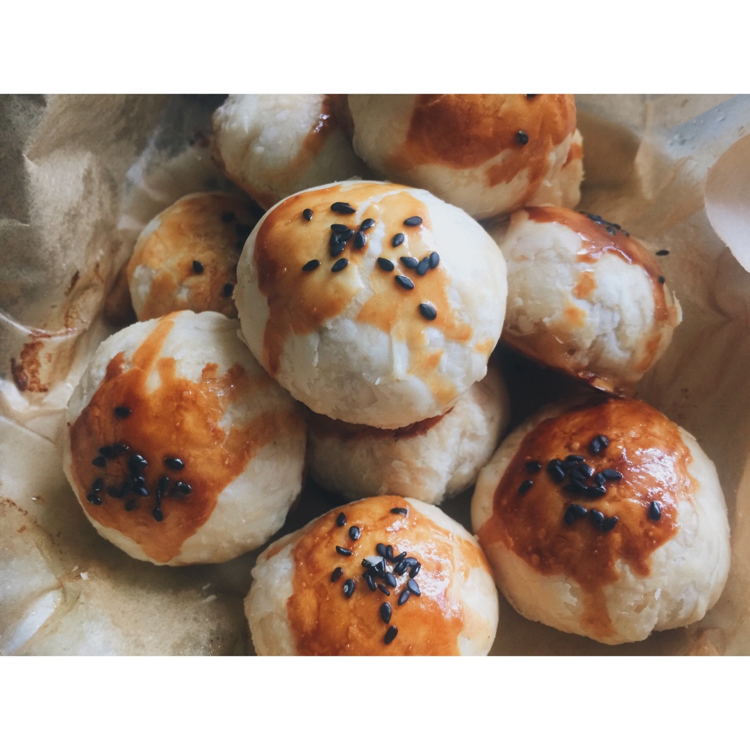 苏式榨菜鲜肉月饼