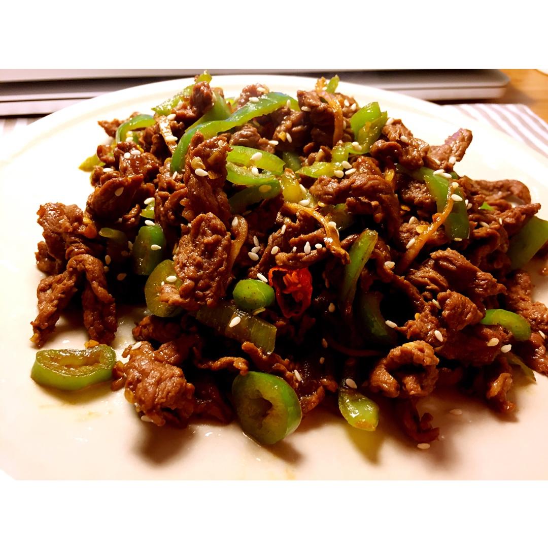 小炒牛肉