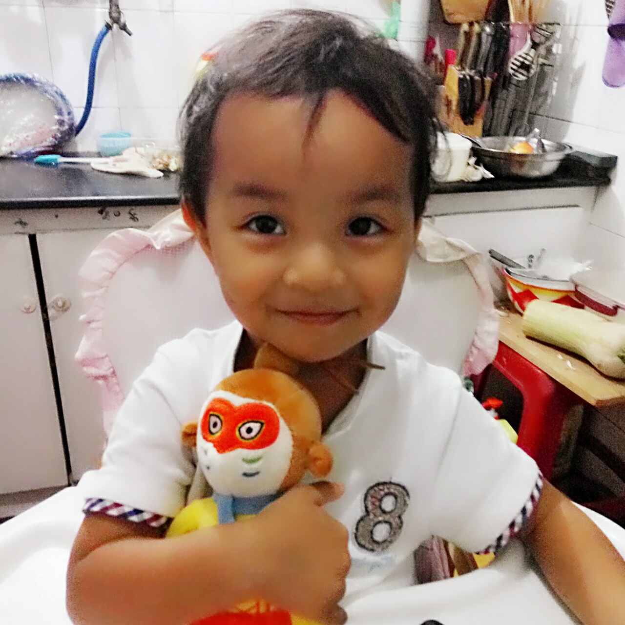 大头妹妹的围裙妈