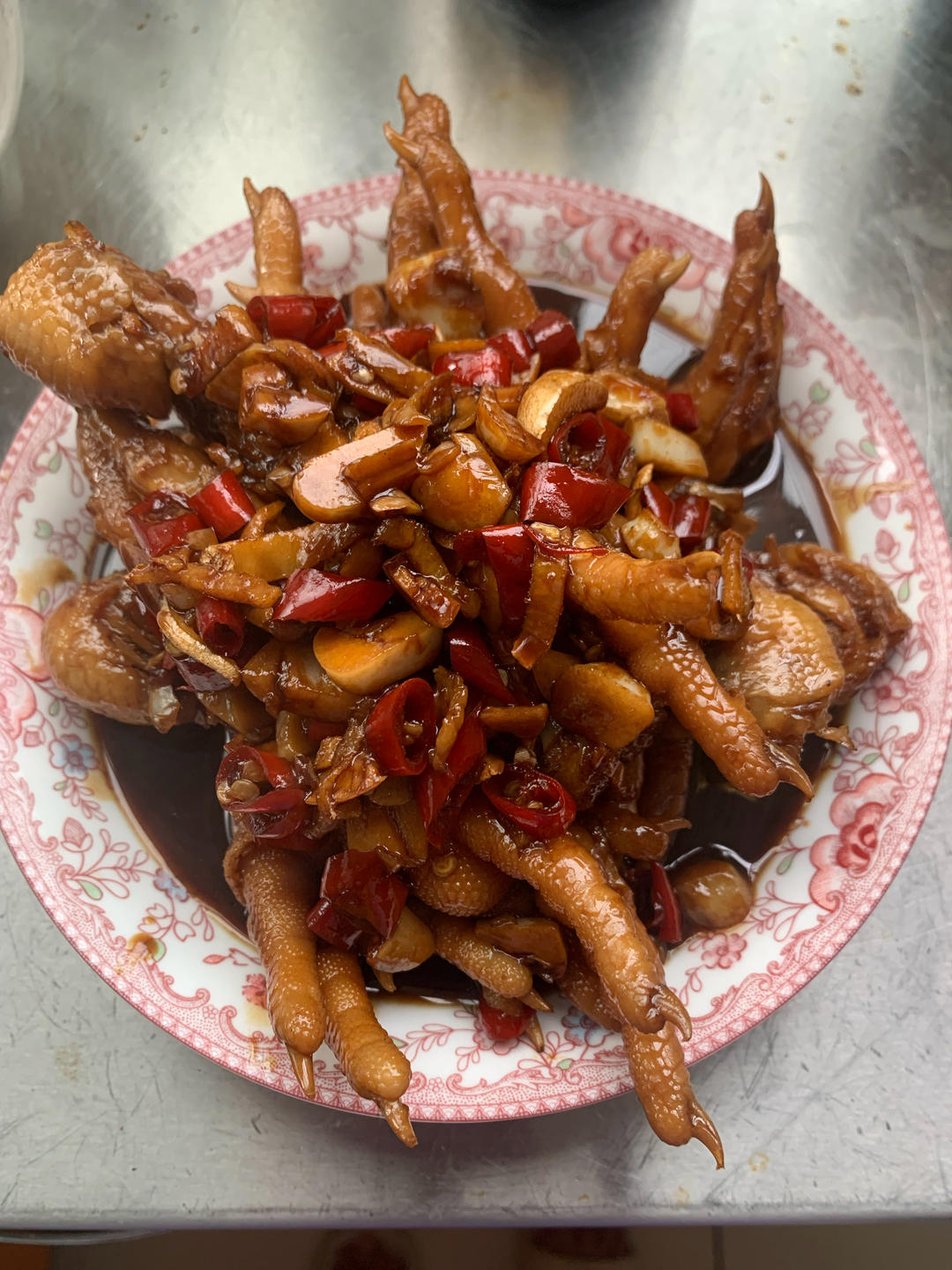 蒜香鸡爪